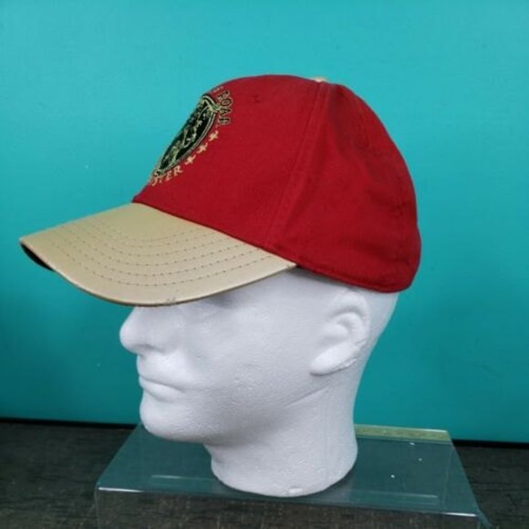 Game Of Thrones Hat “Hear Me Roar” Lannister Adjustable Cap Red And Gold - Picture 2 of 10